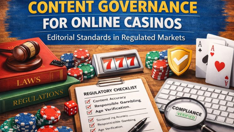 Content Governance for Online Casinos: Editorial Standards in Regulated Markets