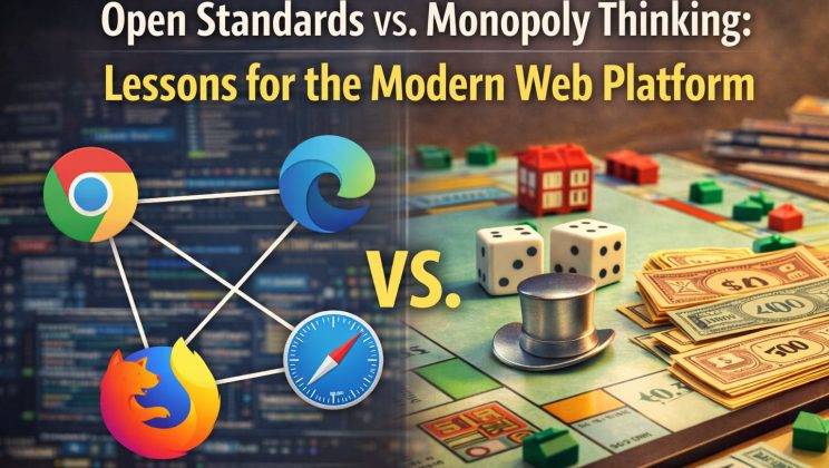 Open Standards vs. Monopoly Thinking: Lessons for the Modern Web Platform